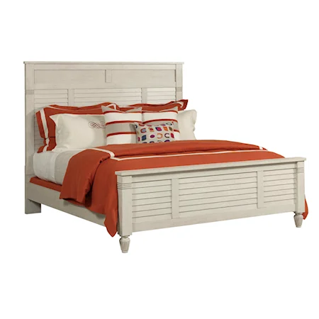 Coastal Acadia Queen Panel Bed