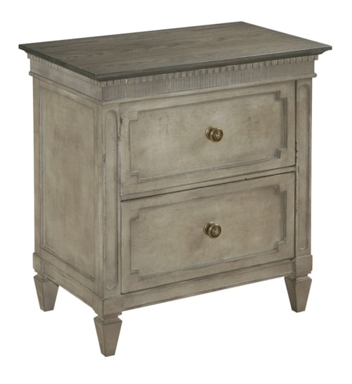 Two Drawer Night Stand