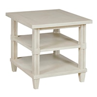 Coastal Wayland Rectangular End Table