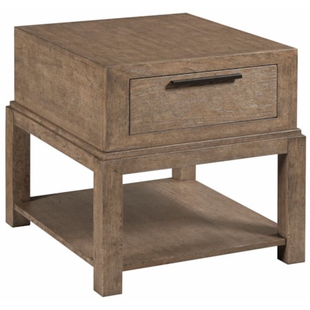 Evans Drawer End Table