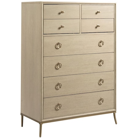 Carson 8-Drawer Chest with Cedar Lined Bottom Drawer