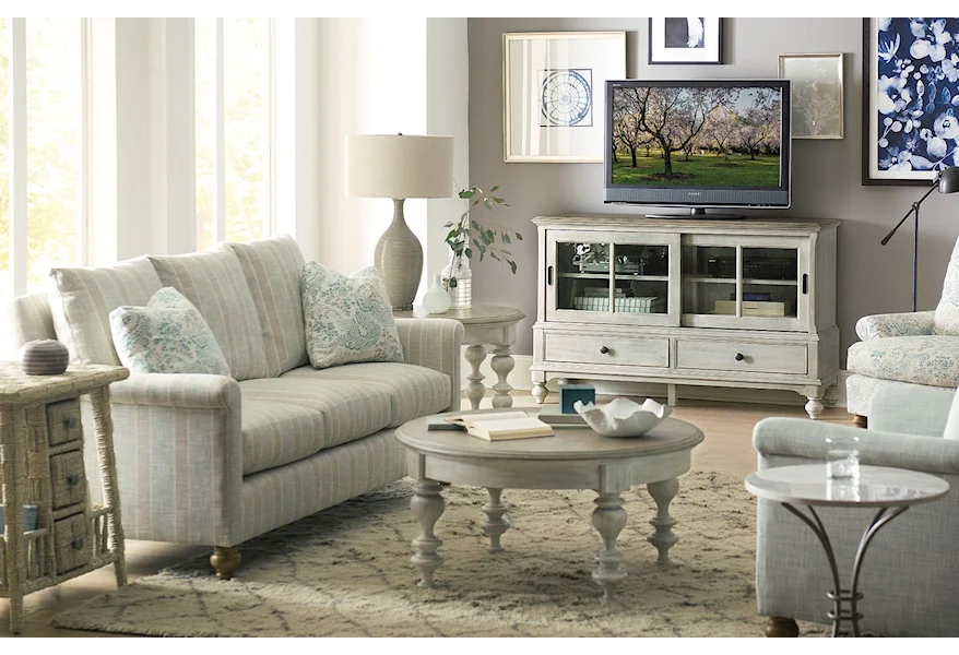 Litchfield 750 Ludlow Entertainment Console by American Drew at Esprit Decor Home Furnishings