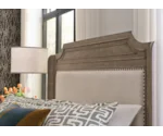 Living Trends Carmine Engels Cal King Upholstered Bed - Complete