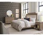 Living Trends Carmine Engels Cal King Upholstered Bed - Complete