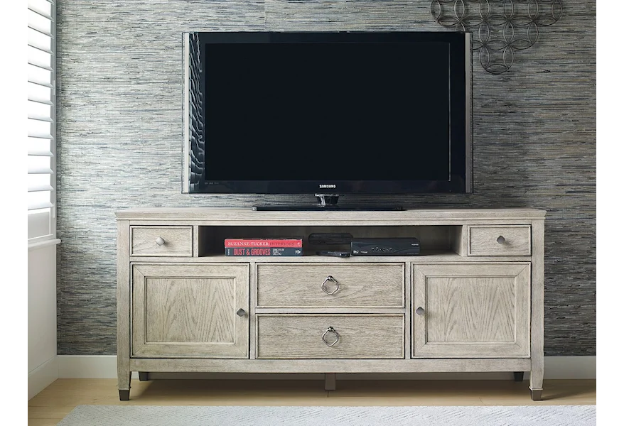 Vista Biscane Entertainment Console by American Drew at Esprit Decor Home Furnishings