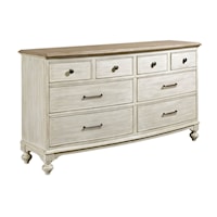 Weymouth Eight Drawer Dresser with Removable Jewelry Tray