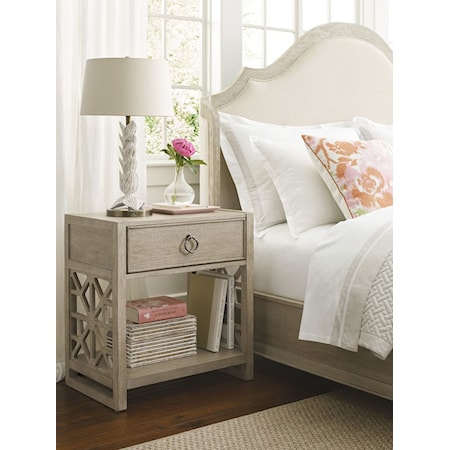 Delray Open Nightstand