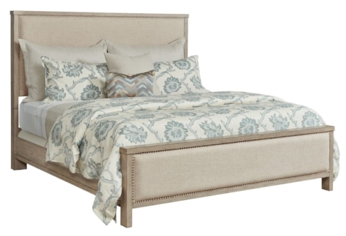 Jacksonville Contemporary Queen Upholstered Bed