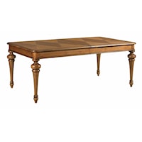 Ervin Traditional Leg Table with Leaves