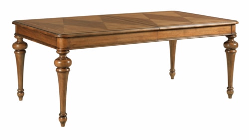 Ervin Traditional Leg Table with Leaves