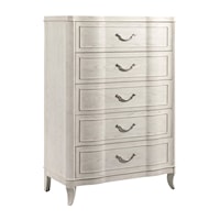 Transitional 5-Drawer Chest