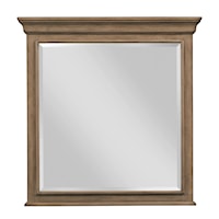 Transitional Lynne Portrait Mirror