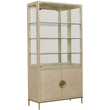 Baltic Cabinet with Glass Shelves with Plate Grooves