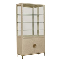 Baltic Cabinet with Glass Shelves with Plate Grooves