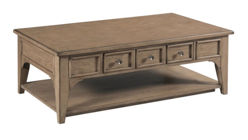 Transitional Beatrix Rectangular Coffee Table