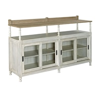 Dorset Credenza with Adjustable Shelves