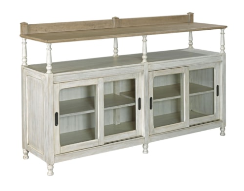 Dorset Credenza with Adjustable Shelves