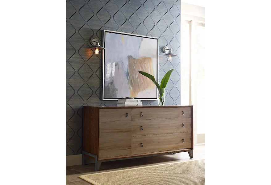 Modern Synergy Nouveau Dresser by American Drew at Esprit Decor Home Furnishings