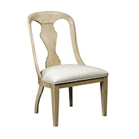 Whitby Upholstered Side Chair with Splat Back