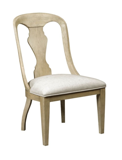 Whitby Upholstered Side Chair with Splat Back