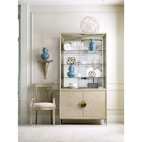 Baltic Cabinet with Glass Shelves with Plate Grooves