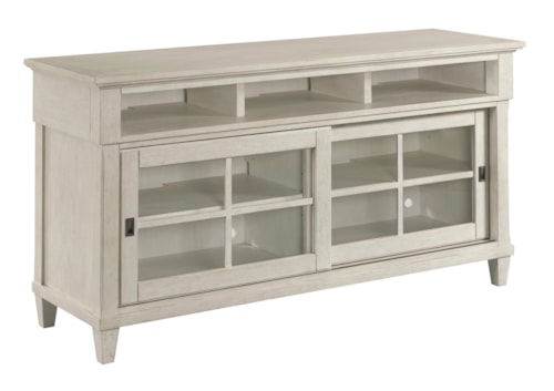 Coastal Loggerhead Entertainment Console with Power Outlets