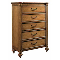 Penley Traditional Drawer Chest with Cedar-Lined Drawer