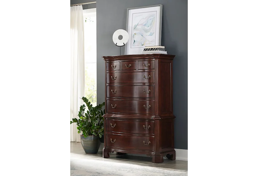 Cherry Grove 45th Chest On Chest by American Drew at Esprit Decor Home Furnishings