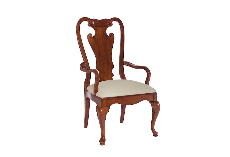 Cherry Grove 45th Splat Back Arm Chair by American Drew at Esprit Decor Home Furnishings