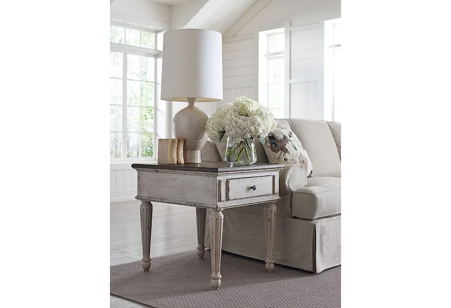 SOUTHBURY Drawer End Table by American Drew at Esprit Decor Home Furnishings