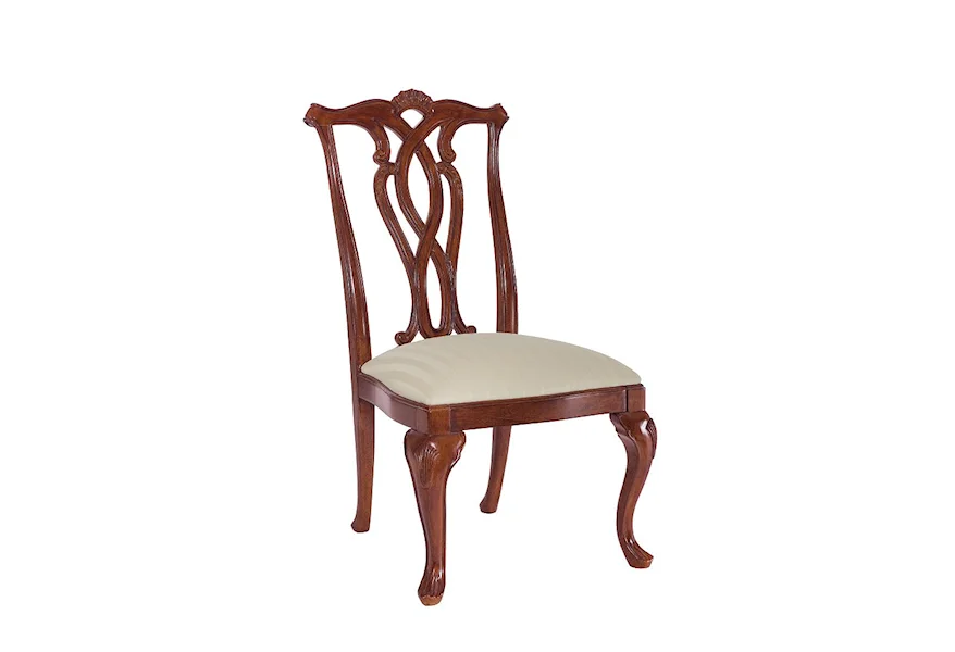 Cherry Grove 45th Pierced Back Side Chair by American Drew at Esprit Decor Home Furnishings