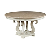 Sussex Round Dining Table with 20" Leaf