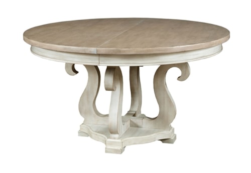 Sussex Round Dining Table with 20" Leaf