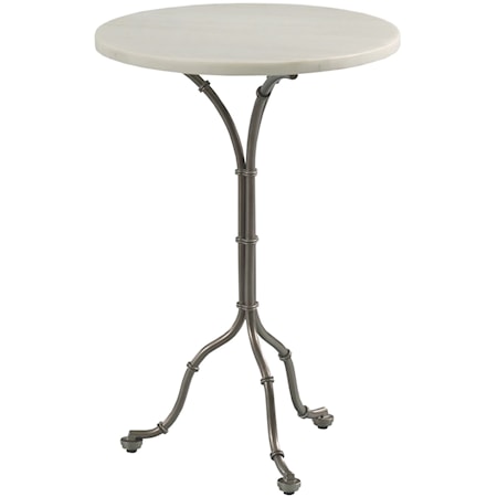 Mariners Metal Accent Table