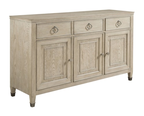 Relaxed Vintage Meridien Buffet with Silverware Tray