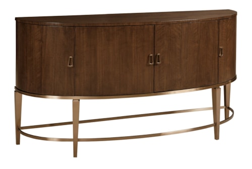 Transitional Sideboard with Adjustable Shelves