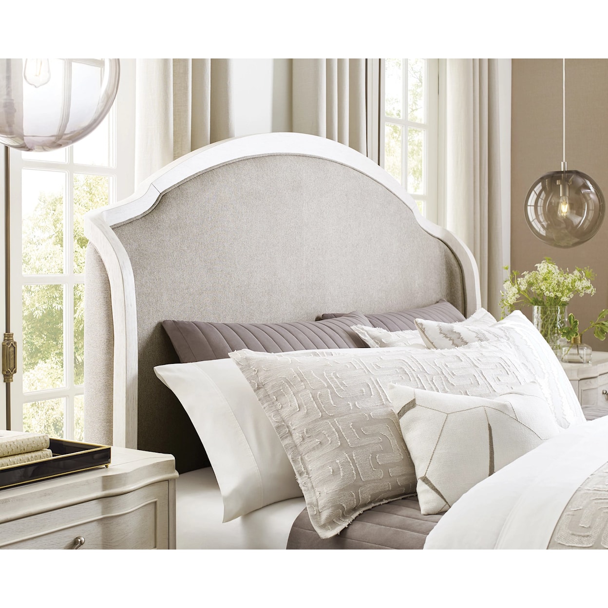 American Drew Harmony Carlyn Upholstered Bed