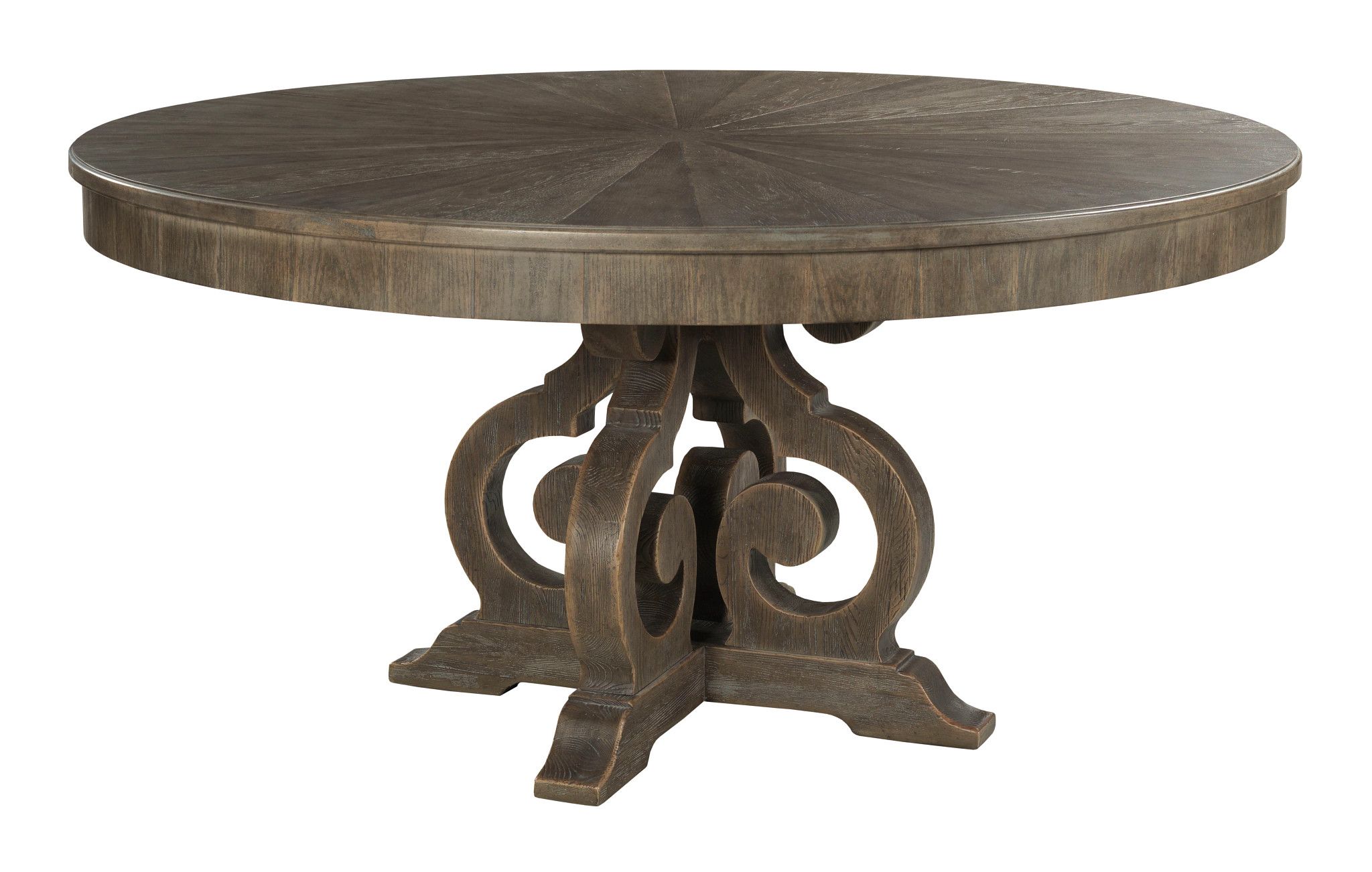 American Drew Emporium 012-701R Transitional Round Pedestal Dining ...