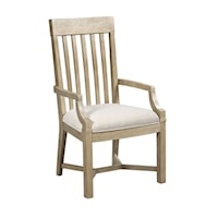 James Slat Back Arm Chair