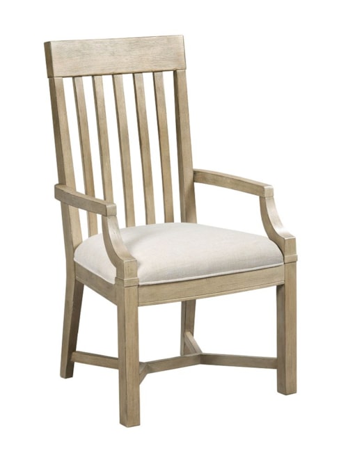 James Slat Back Arm Chair