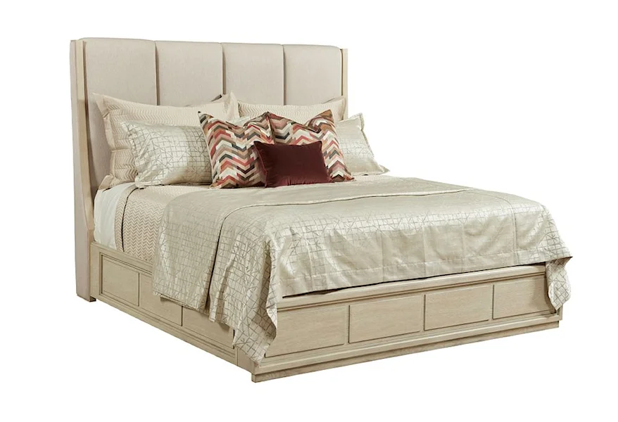 Lenox California King Upholstered Bed by American Drew at Esprit Decor Home Furnishings
