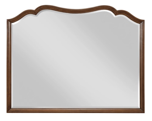 Transitional Beveled Mirror