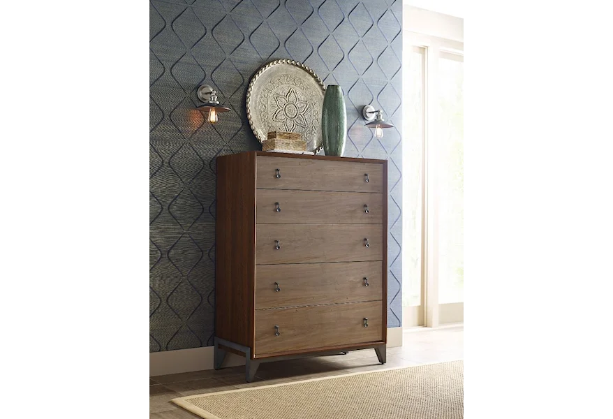 Modern Synergy Motif Drawer Chest by American Drew at Esprit Decor Home Furnishings