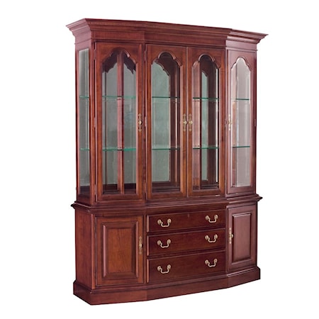 Canted China Cabinet