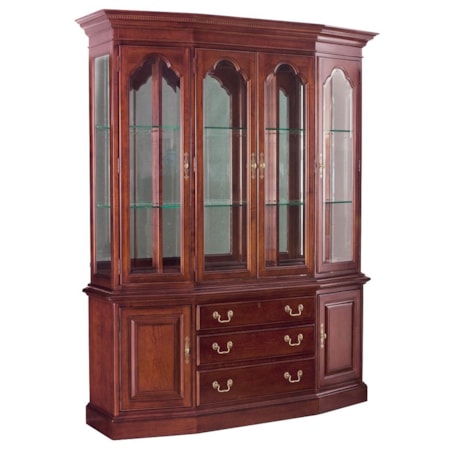 Canted China Cabinet