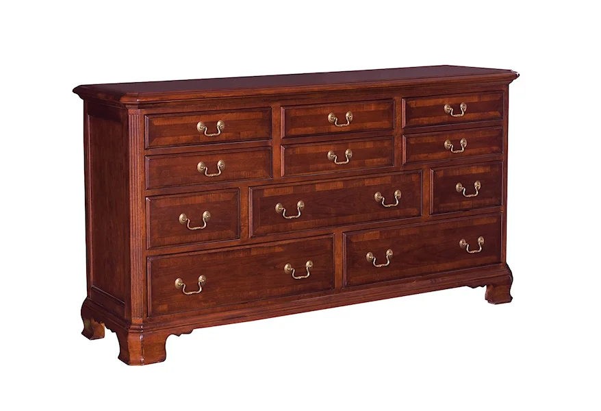 Cherry Grove 45th Triple Dresser by American Drew at Esprit Decor Home Furnishings