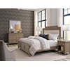 American Drew Carmine Engels King Upholstered Bed - Complete