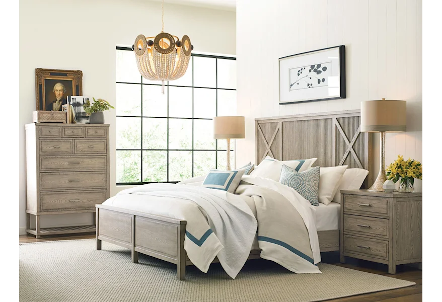 West Fork Canton King Panel Bed by American Drew at Esprit Decor Home Furnishings