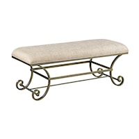 Bed Bench with Upholstered Top