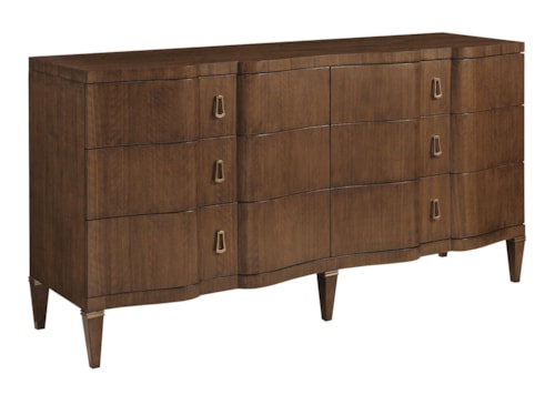 Transitional Dresser with Jewelry Tray